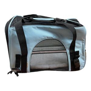 Paw & Pals Airline Approved Blue Pet Soft-Sided Carriers for Small Cats Dogs